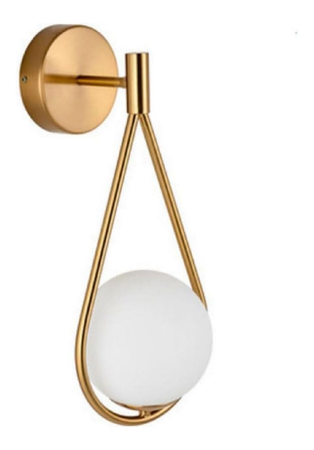 Solution lumineuse Ambre au dessin sobre en format applique murale VQ-9363