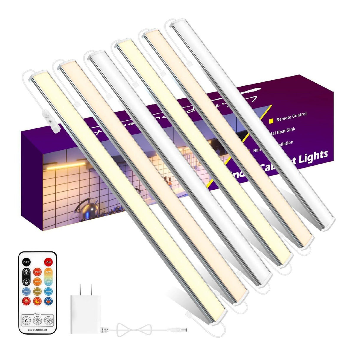 Solution lumineuse Blanc et Ambre au dessin sobre en format luminaire 2700 K