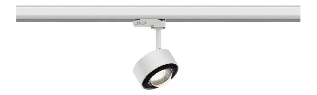 Eclairage Noir et Blanc contemporain en version rail de spots 3000K