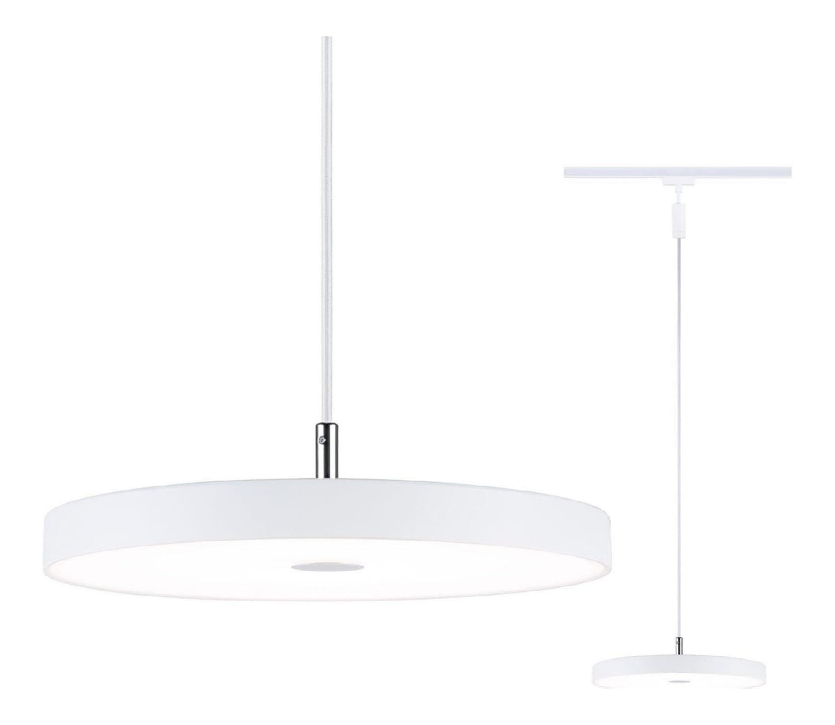Suspension Blanc au style moderne avec conception fonctionnelle 15 W 3000 K