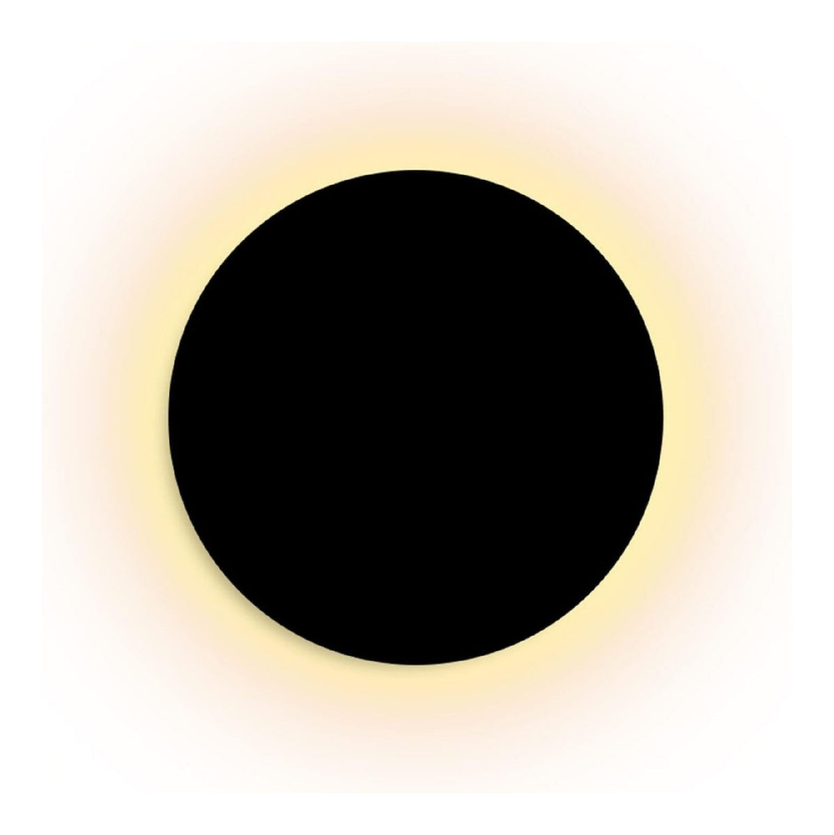 Luminaire Noir a silhouette graphique de type applique murale