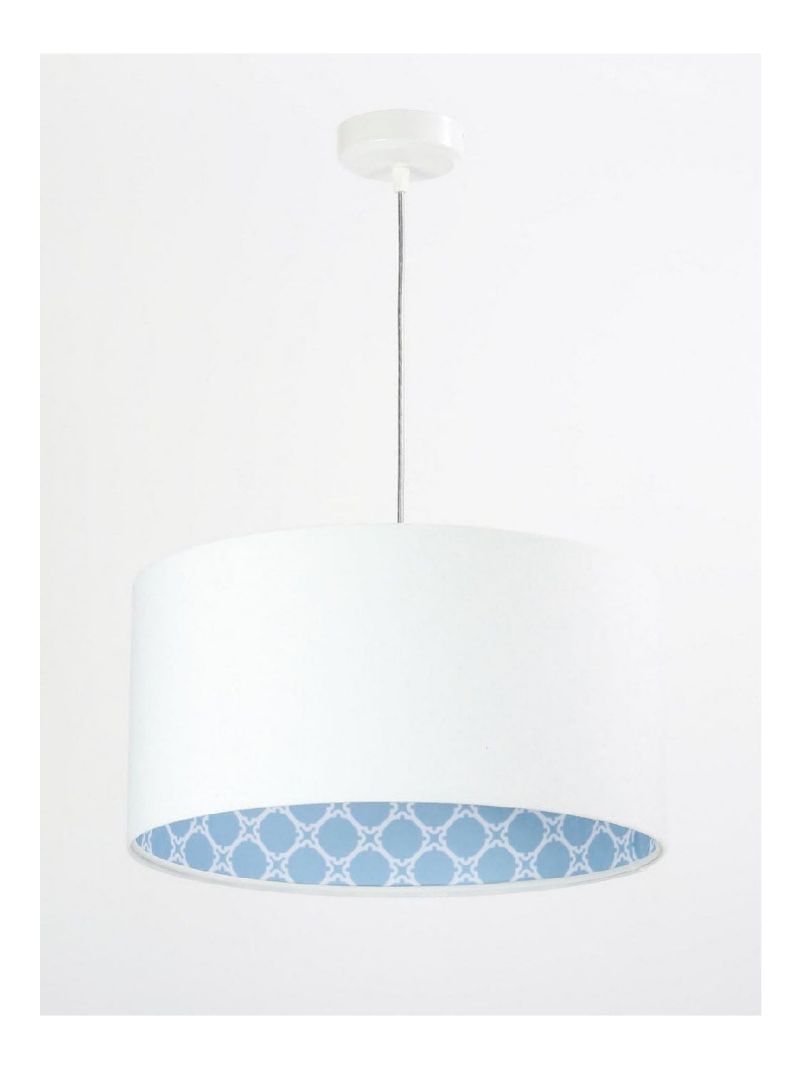 Eclairage Blanc et Bleu contemporain en version suspension 60 W IP20