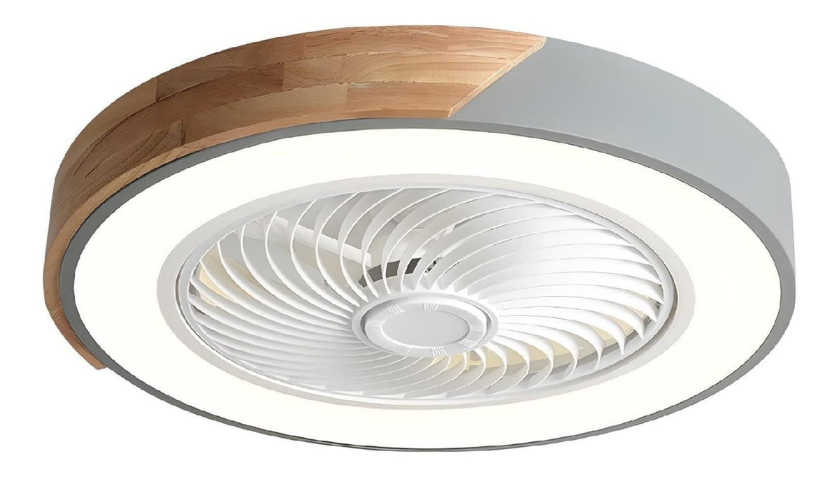 Luminaire Blanc et Gris a silhouette graphique de type plafonnier 60W
