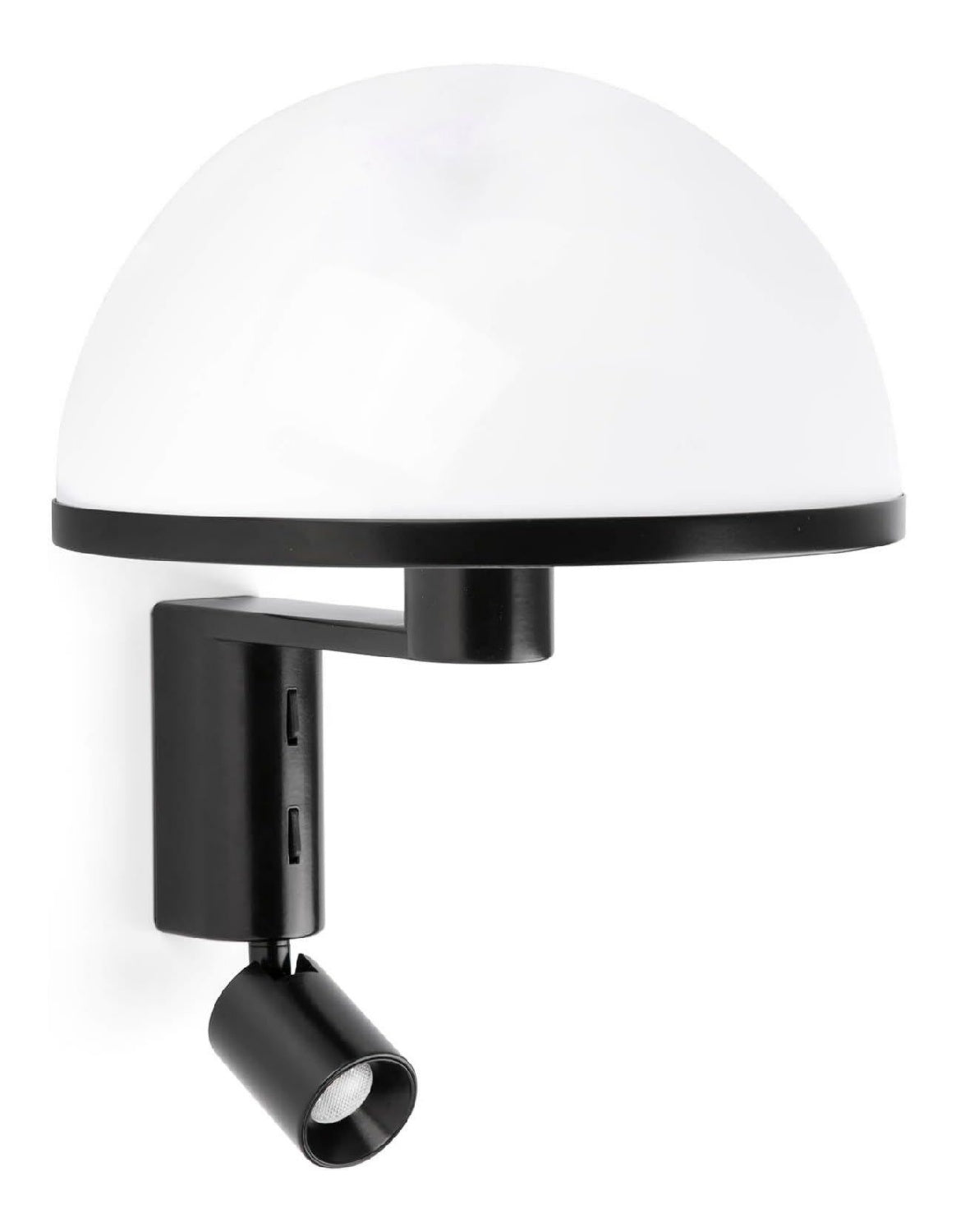 Luminaire Noir a silhouette graphique de type applique murale J8-9300