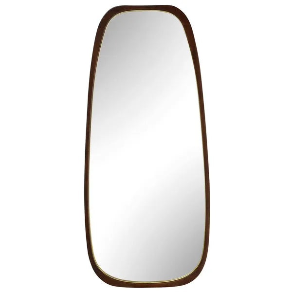Zachari Tall Mirror, Walnut