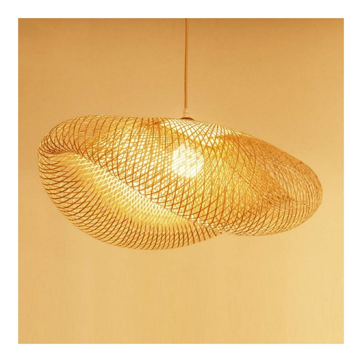 Suspension Ambre et Rouge au style moderne avec conception fonctionnelle E27