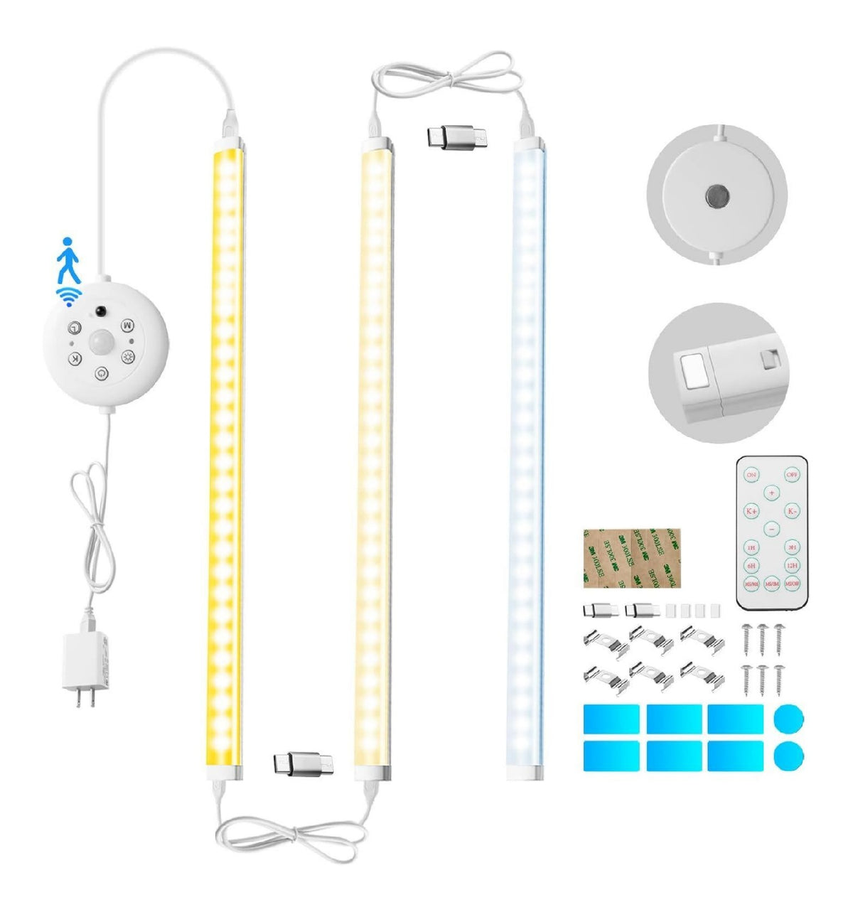 Luminaire decoratif Blanc et Ambre avec diffusion lumineuse harmonieuse 12 W
