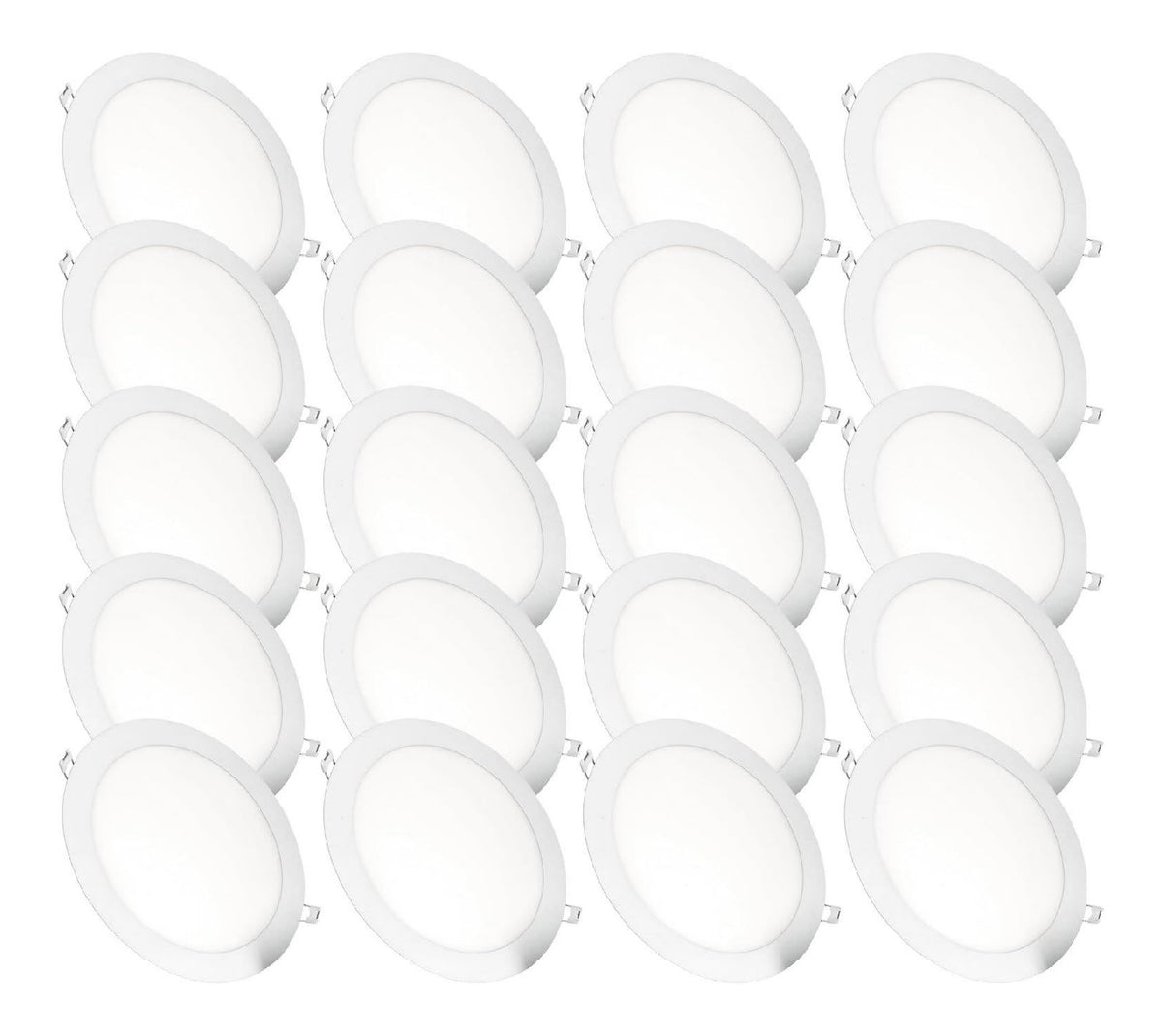 Eclairage Blanc contemporain en version spot de plafond 18 W