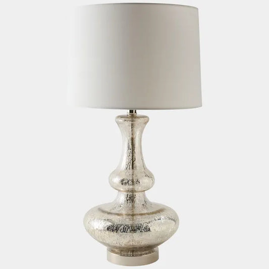 Balustrade Lamp, Mercury Glass