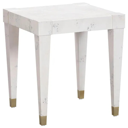 Brandyss End Table, White