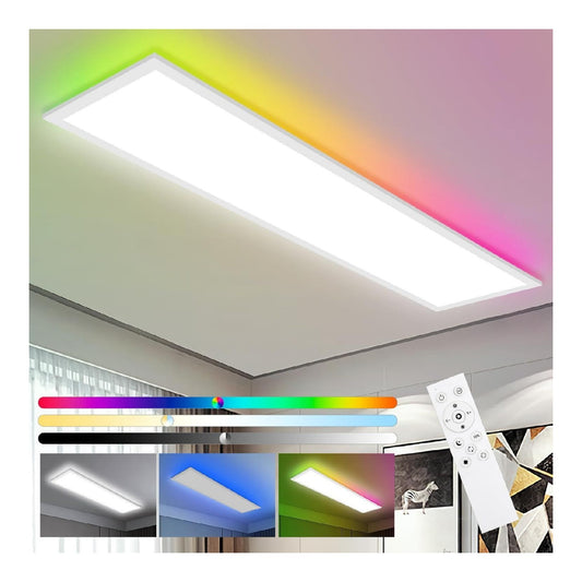 Luminaire Ambre a silhouette graphique de type plafonnier 40W 3000K