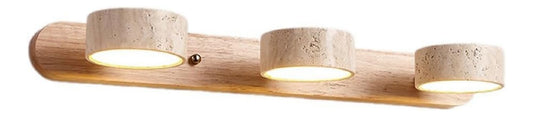 Applique murale Ambre et Vert au style moderne avec conception fonctionnelle 18 W 3000K