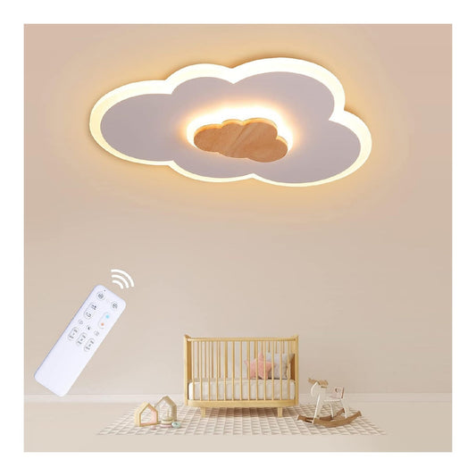 Lustre Noir et Blanc a presence elegante et lumiere agreable 26W 3000K