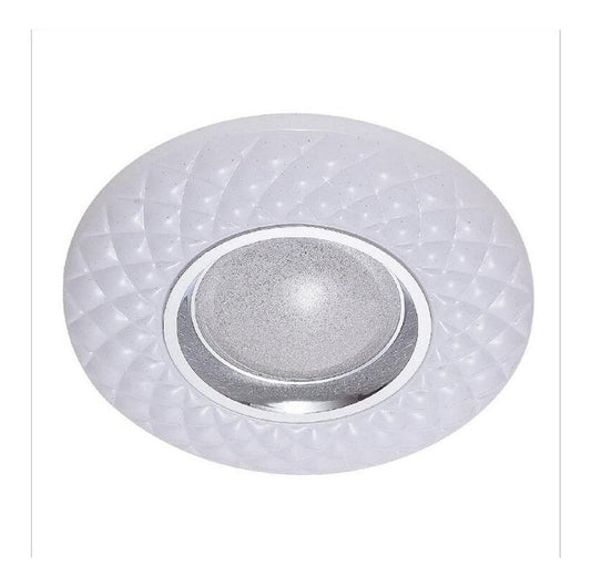 Solution lumineuse Blanc et Ambre au dessin sobre en format lustre 36 W 3000 K