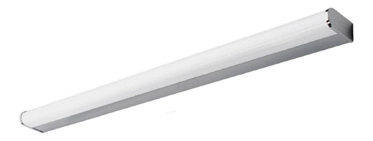 Applique murale Blanc et Argente a presence elegante et lumiere agreable