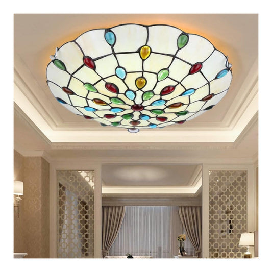 Plafonnier Ambre au style moderne avec conception fonctionnelle E27