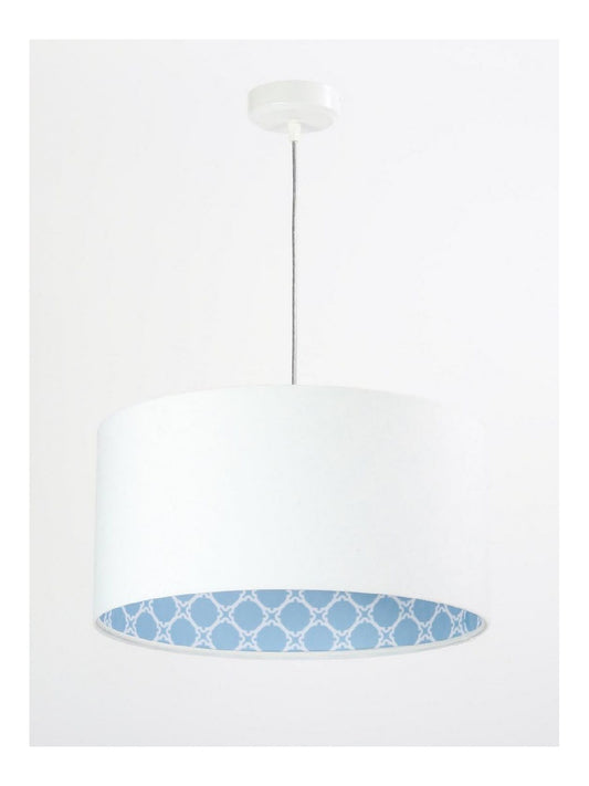 Eclairage Blanc et Bleu contemporain en version suspension 60 W IP20