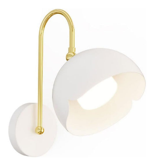 Applique murale decoratif Ambre et Rouge avec diffusion lumineuse harmonieuse 7 W