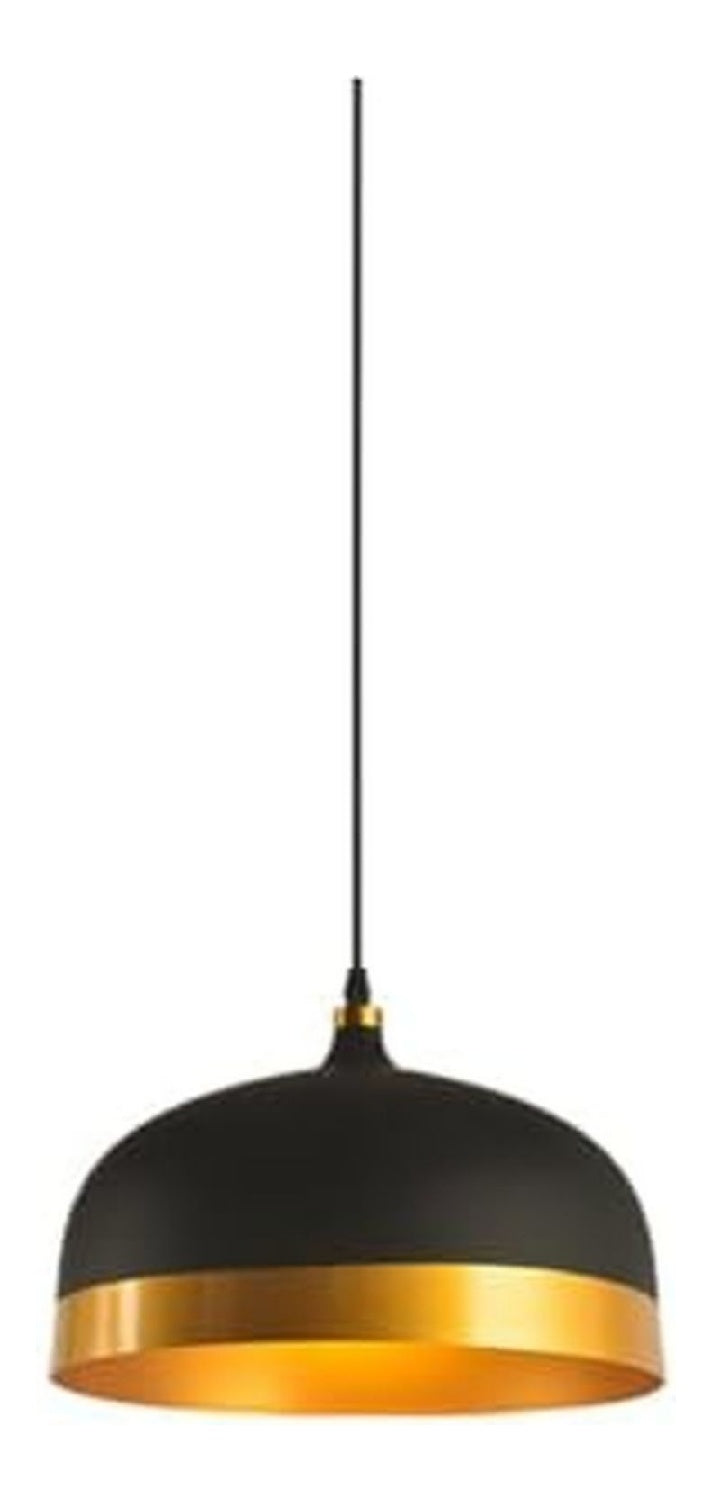 Eclairage Ambre contemporain en version lustre 60 W
