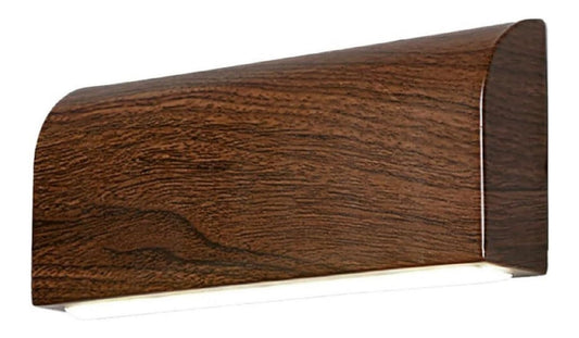 Applique murale Blanc et Ambre a presence elegante et lumiere agreable 5 W