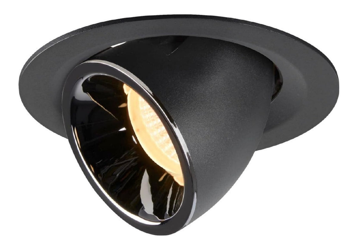 Eclairage Noir et Ambre contemporain en version spot de plafond 5 W 3000 K