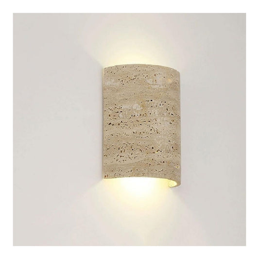 Applique murale Ambre et Vert aux lignes epurees avec eclairage confortable 10 W 3000 K