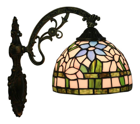 Applique murale Ambre et Vert au style moderne avec conception fonctionnelle 40W E27