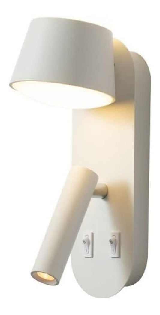 Solution lumineuse Ambre et Rouge au dessin sobre en format lampe de table