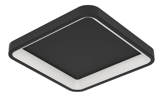 Luminaire Noir et Blanc a silhouette graphique de type plafonnier YY-5344