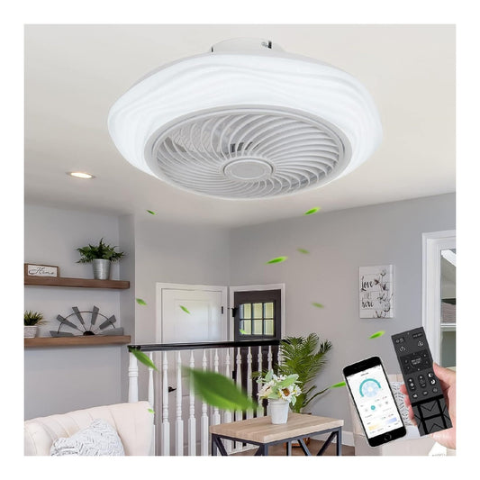 Solution lumineuse Blanc au dessin sobre en format lustre