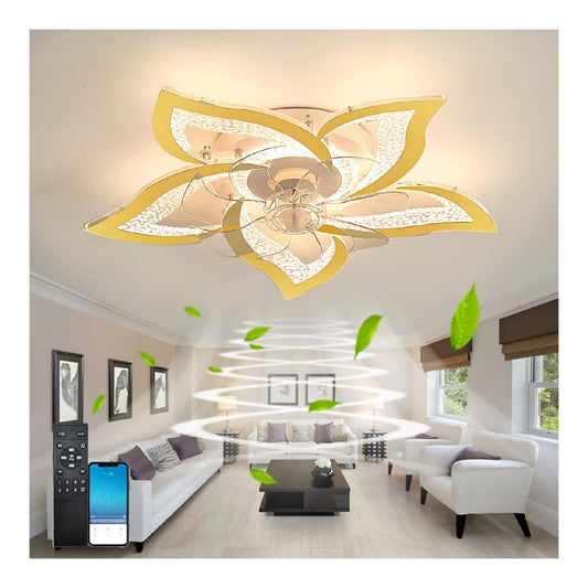 Plafonnier Dore et Ambre au style moderne avec conception fonctionnelle