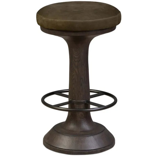Montclair Counter Stool, Nubuck Olive
