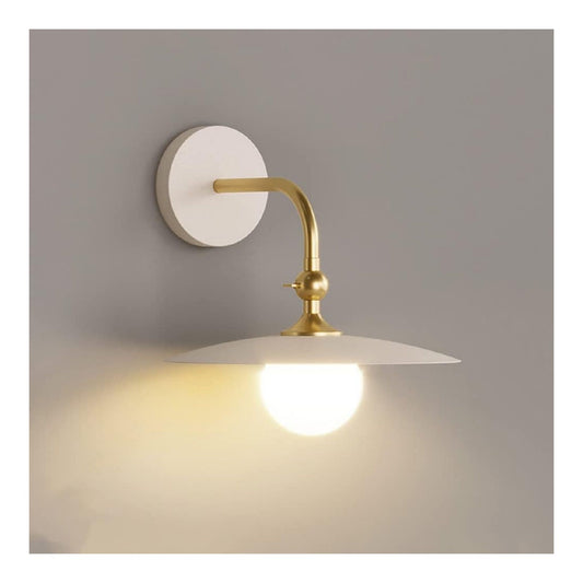 Eclairage Blanc et Dore contemporain en version applique murale JK-3707