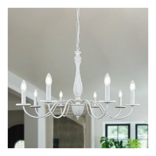 Suspension Blanc et Ambre a presence elegante et lumiere agreable 60 W E14