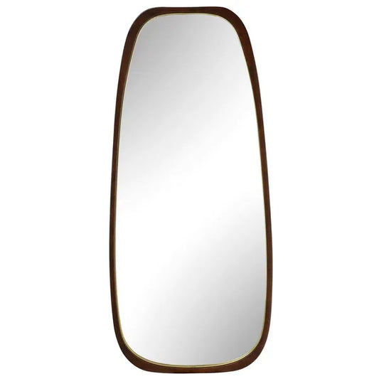 Zachari Tall Mirror, Walnut