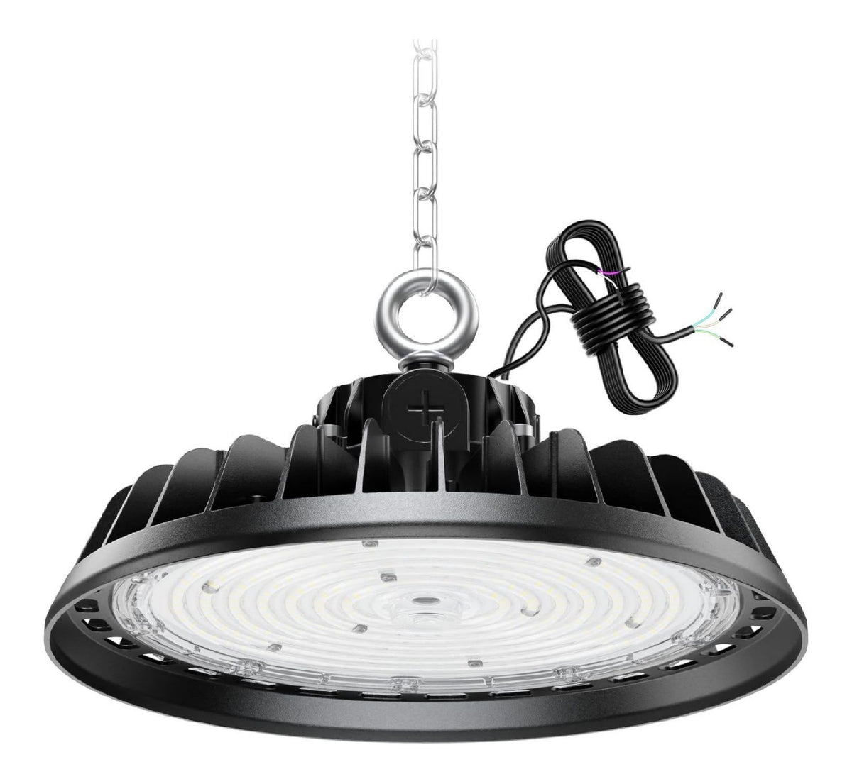 Luminaire Noir et Blanc a silhouette graphique de type plafonnier 240W IP65 4000K