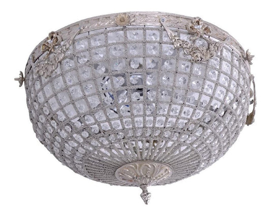 Plafonnier Transparent a presence elegante et lumiere agreable