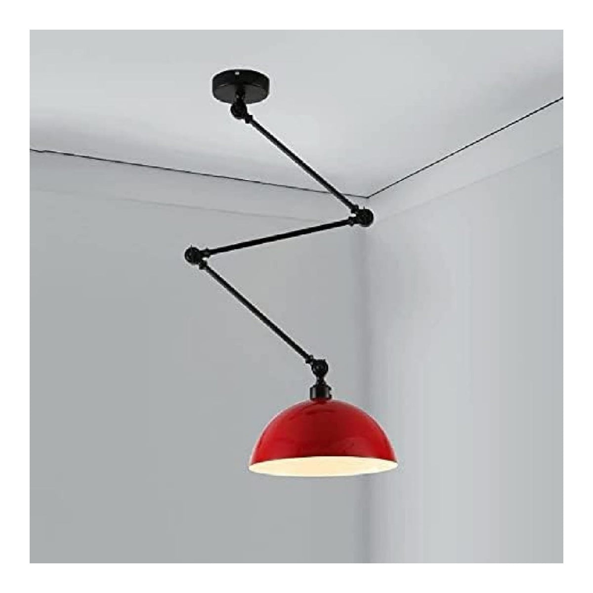 Applique murale Noir et Blanc au style moderne avec conception fonctionnelle E27