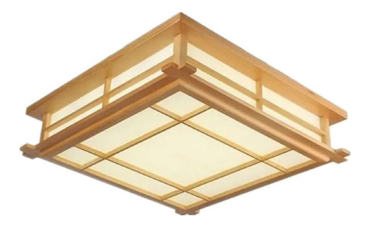 Solution lumineuse Blanc et Ambre au dessin sobre en format plafonnier 32-3200
