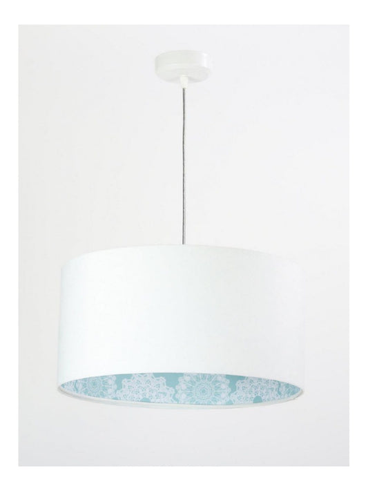 Solution lumineuse Blanc et Bleu au dessin sobre en format suspension 60 W IP20