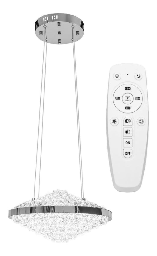 Suspension decoratif Ambre avec diffusion lumineuse harmonieuse 1D-5717