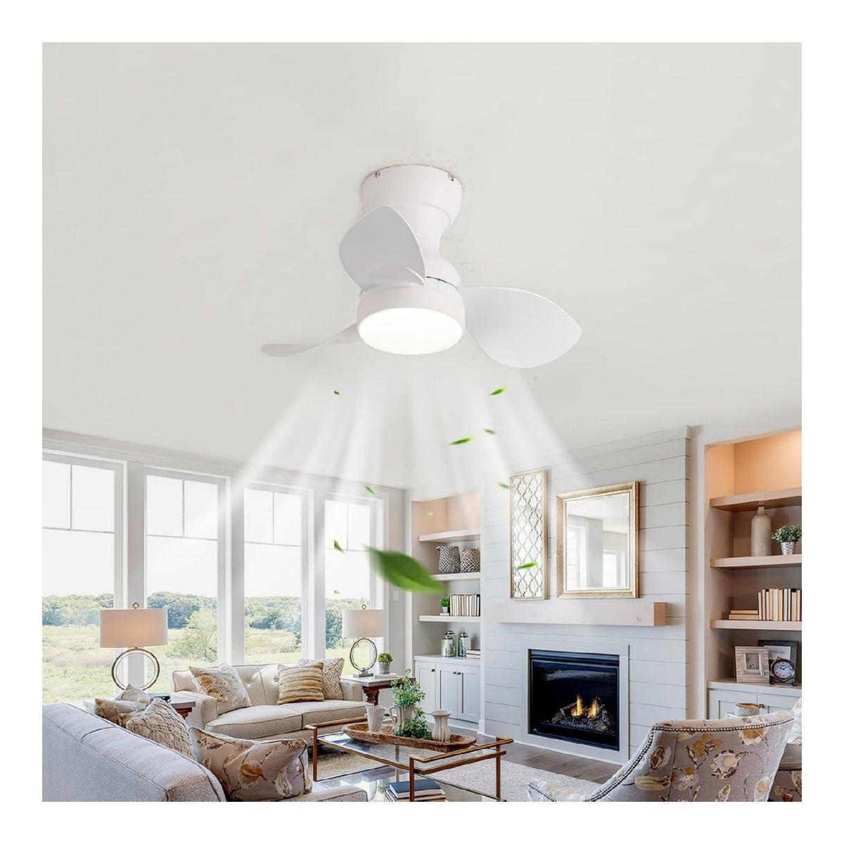 Luminaire Blanc et Ambre au style moderne avec conception fonctionnelle 18 W 3000K