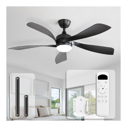 Luminaire Noir et Ambre au style moderne avec conception fonctionnelle 18 W 3000 K