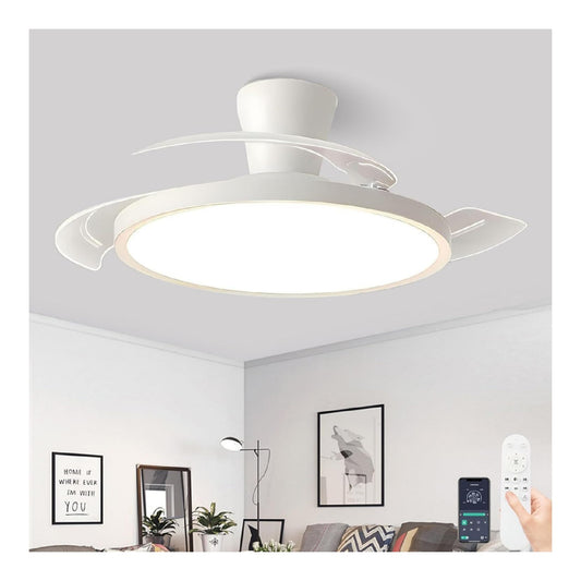Plafonnier decoratif Noir et Blanc avec diffusion lumineuse harmonieuse 3000K