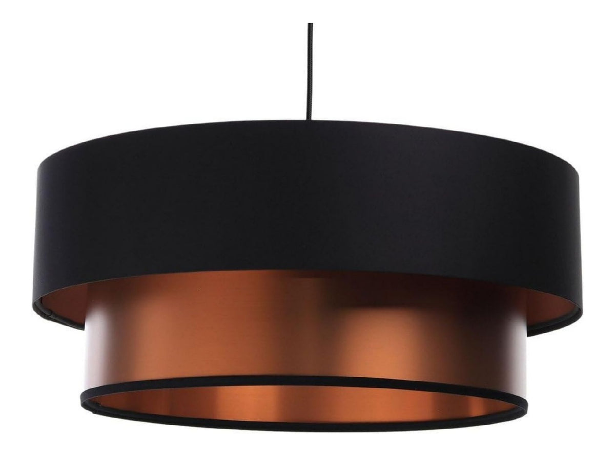 Suspension Rouge aux lignes epurees avec eclairage confortable 60 W IP20 XL-8477