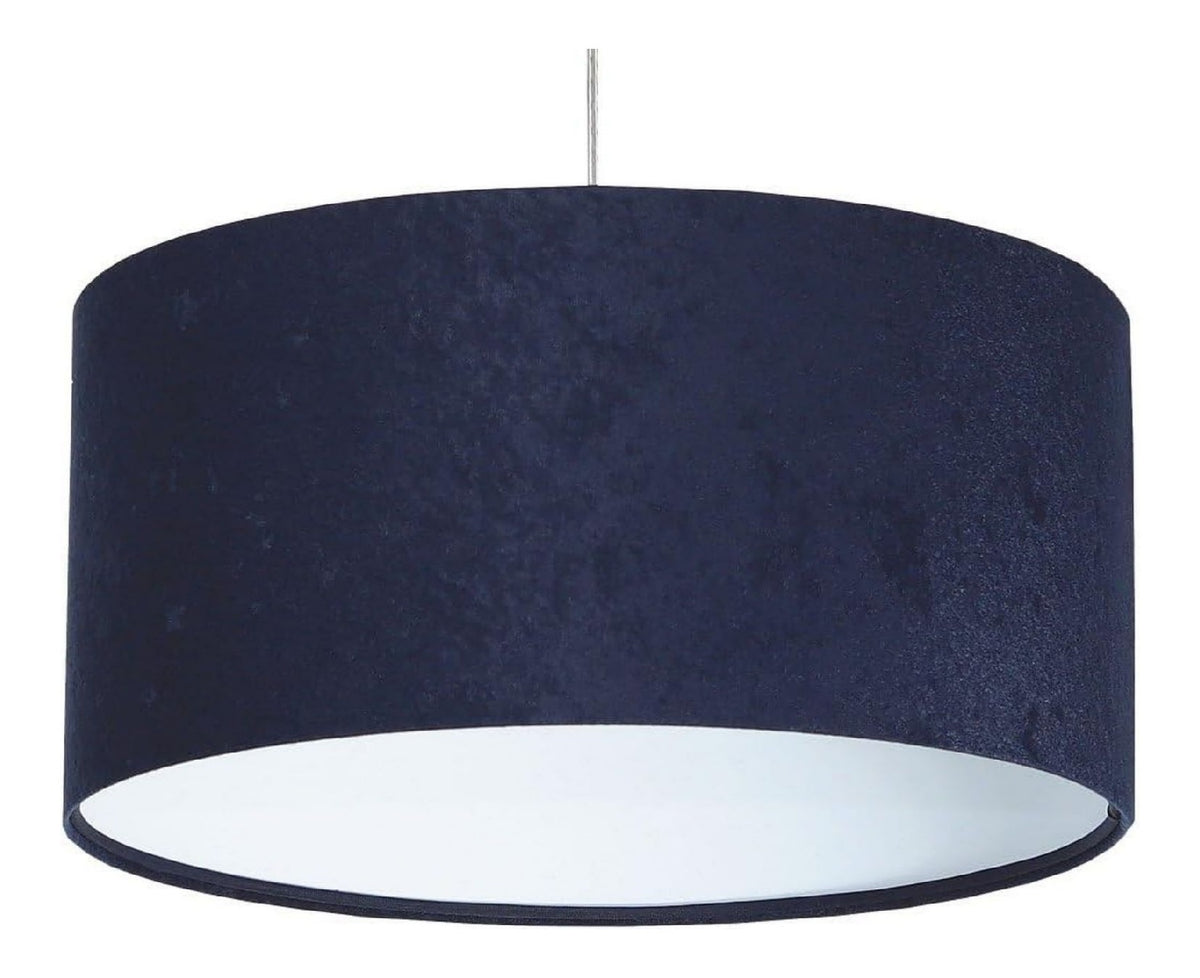 Luminaire Blanc et Bleu a silhouette graphique de type suspension 60 W IP20 VF-8381